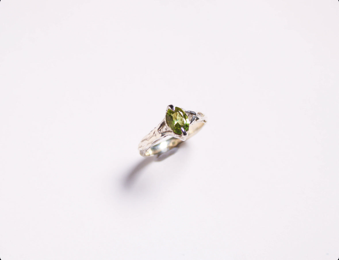 Elven Ring Multicolour Gems MadeToOrder